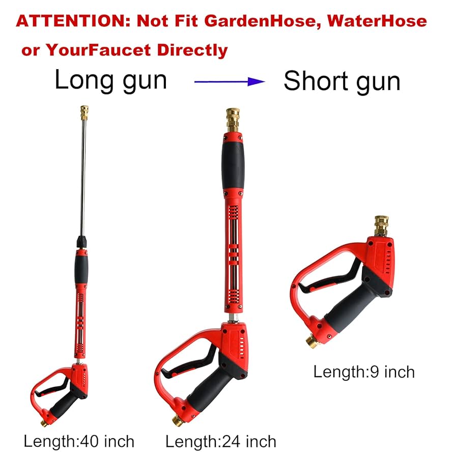 ザハンガー(cwu1220さん用) Amazon.com: Tool Daily Deluxe Pressure Washer Gun, High